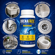 DrenaFacil® La herramienta de presión que destapa cualquier tubería en segundos sin químicos ni plomero